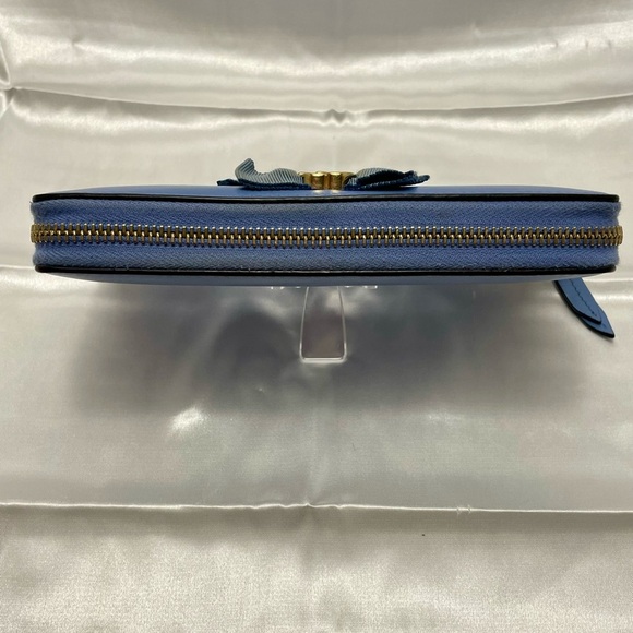 Gucci GG Blue Marmont Leather Wallet Japan Exclusive - Picture 12 of 13